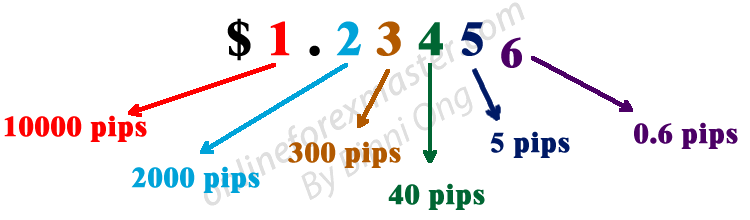 How to read pips in forex