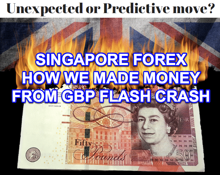 Singapore Forex - How we made money from GBP flash crash