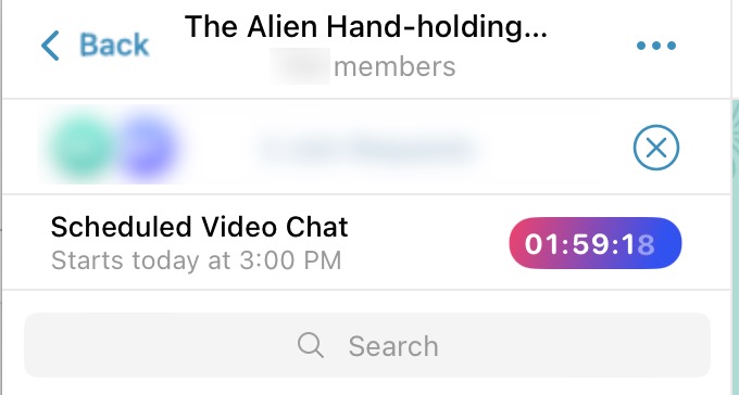 The Alien Hand Holding Ahh Access Time